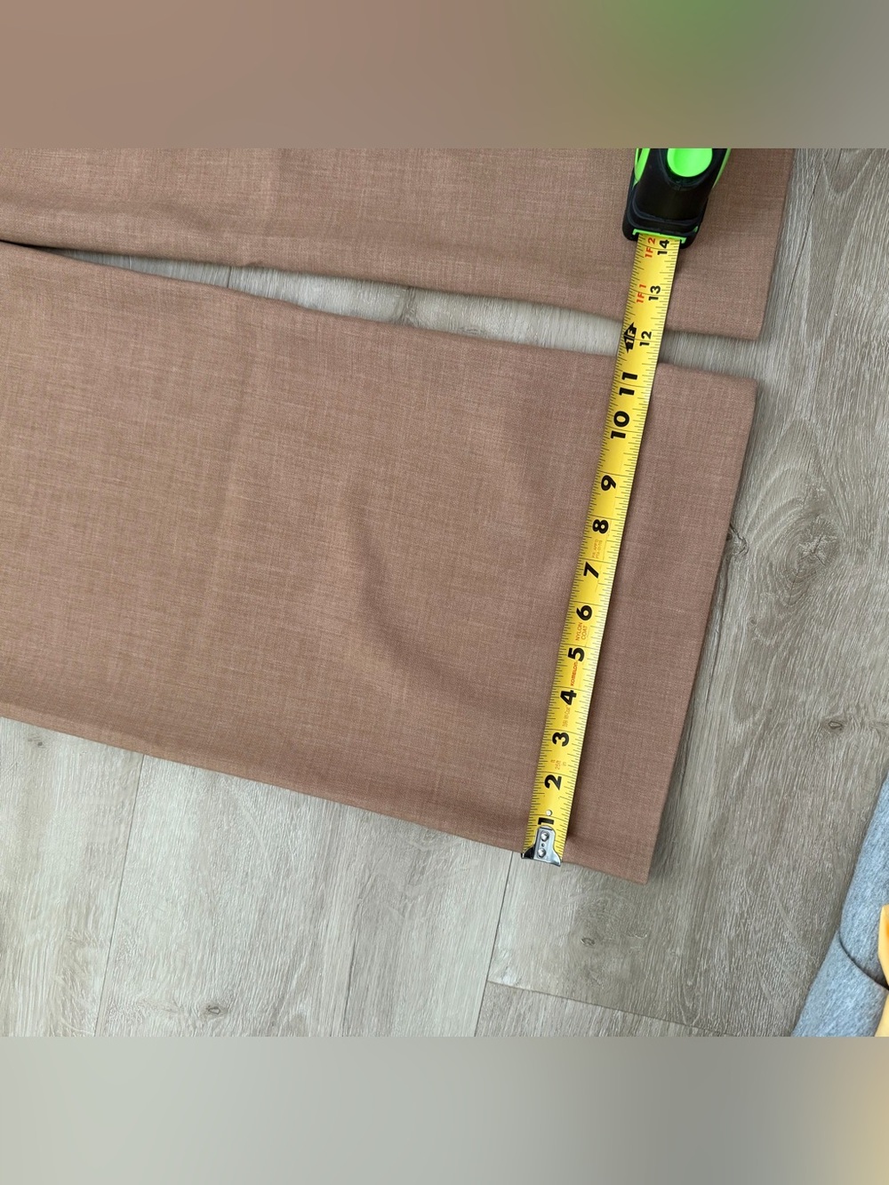 Abercrombie and Fitch Crossover Tailored Ultra Wide Leg Pants in the Brown - Picture 11 of 11